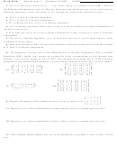 Math 205a Quiz 03 Worksheet - Bates College - 2007 Printable pdf