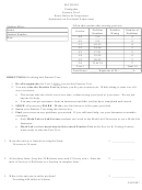 Math 050 Prealgebra Practice Test 3 Worksheet With Answers - Rates, Ratios And Proportions - Operations On Fractional Expressions - 2007