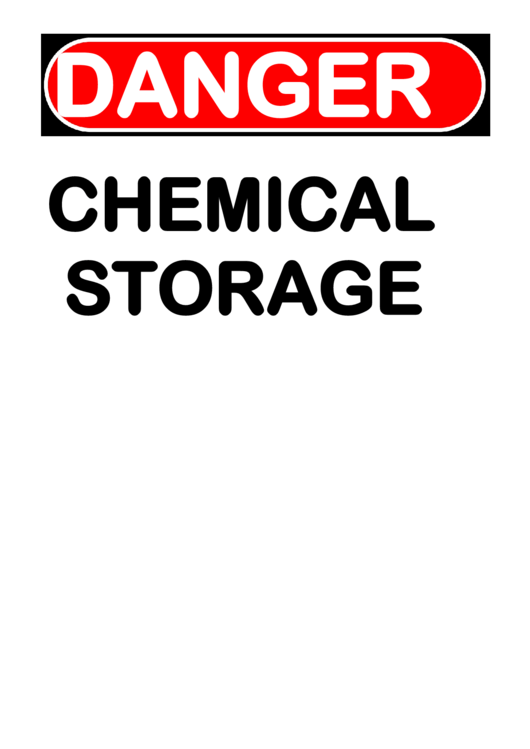 Danger Sign Template printable pdf download