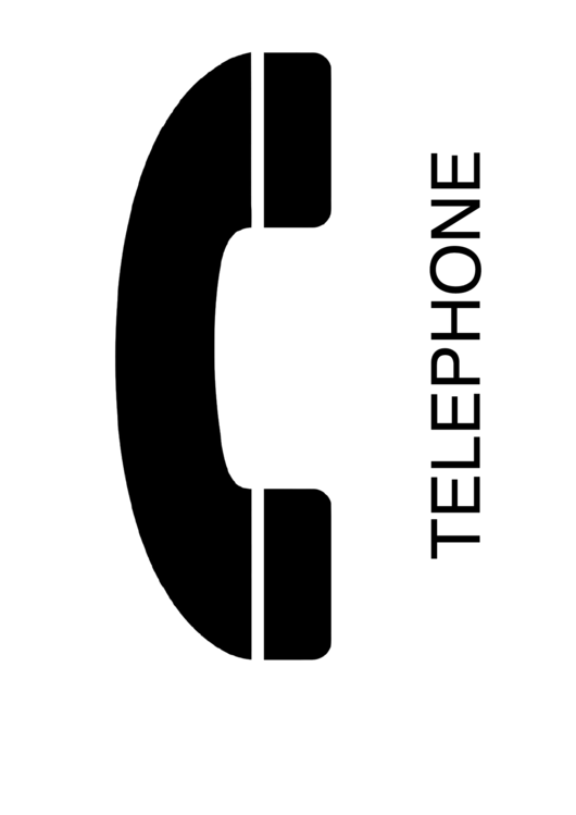 Telephone Sign Printable pdf