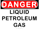 Liquid Petroleum Gas Warning Sign Template