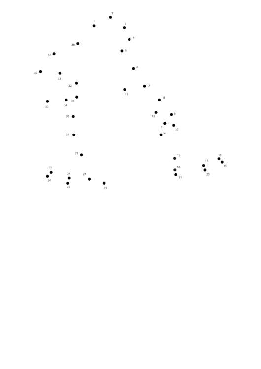 Snowboarding Dot-To-Dot Sheet Printable pdf