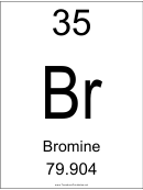 Element 035 - Bromine