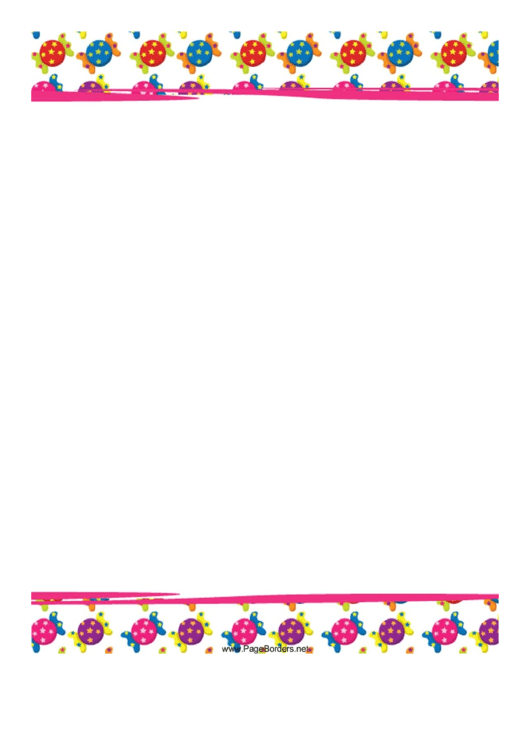 Candy Header And Footer Printable pdf