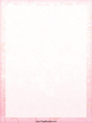 Hearts Pattern Page Border Templates