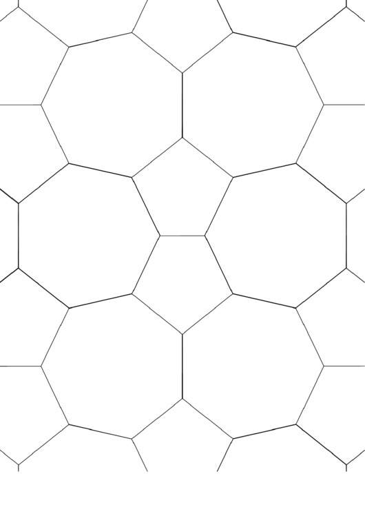 Tessellation Paper Template Printable pdf