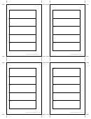 Small Organizer Daily Planner Template