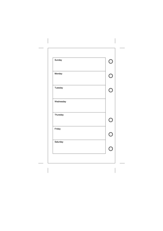 Small Organizer Daily Planner Printable pdf