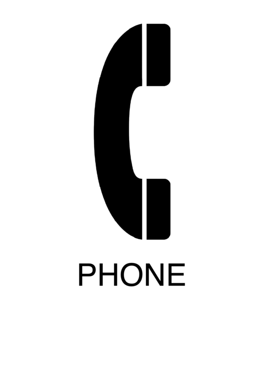 Fillable Phone Sign Template Printable pdf