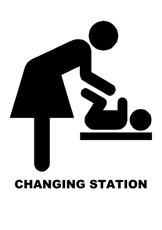 Changing Station Sign Printable pdf