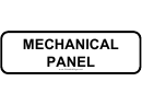 Mechanical Panel Sign