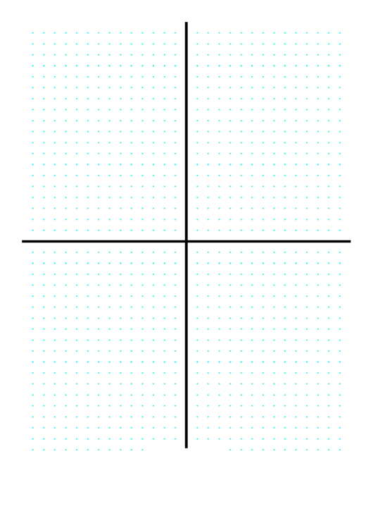 Dot Grid With X Y Axis Printable pdf