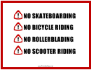 No Board Bike Blade Scooter