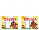 Puppy Announcement Template