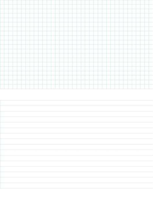 Lined Paper With Grid Printable pdf