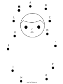 Russian Nesting Doll Dot-to-dot Sheet