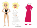 Marilyn Paper Doll Template