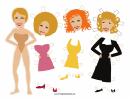 4 Head Paper Doll Template