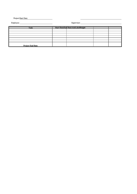 Timeline Time Sheet Printable pdf