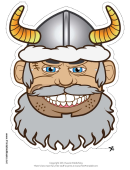 Viking Mask Template