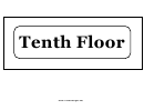 Tenth Floor Template