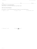 Worksheet 9.2 Taylor Polynomials - Calculus Maximus Printable pdf