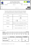 Physics Half-Yearly Examinations Form 3 - Kullegg Maria Regina, 2013 Printable pdf