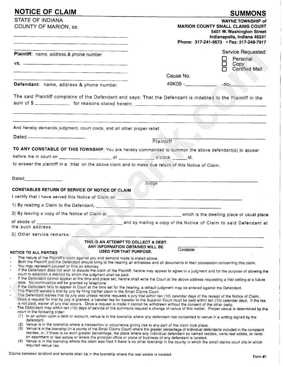 fillable-notice-of-claim-form-wayne-township-of-marion-county-small