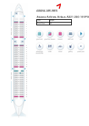 Asiana Airlines Airbus A321 200 191pax Seating Chart