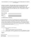 Unconditional Waiver And Release On Progress Payment Form