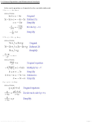 2-8 Literal Equations And Dimensional Analysis Worksheet With Answers - Cognero