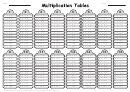 1-16 Multiplication Tables Worksheet Printable pdf