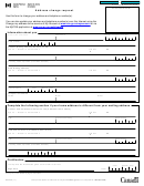 Fillable Form Rc325 E - Address Change Request Printable pdf