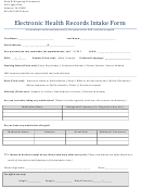 Electronic Health Records Intake Form - Rizzo & Wiegering Chiropractic