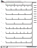 Dividing Unit Fractions With A Numberline Worksheets With Answer Key
