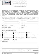 Hsmv Form 72190 - Medical Reporting Form