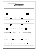 Place Value Worksheet With Answer Key Printable pdf