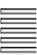 Blank Tab And Stave Paper Printable pdf