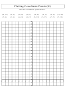 Plotting Coordinate Points (h) Math Worksheet With Answers