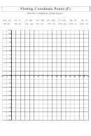 Plotting Coordinate Points Worksheet With Answers Printable pdf