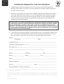 Form Pwd 0153-w7000 - Landowner Request For Technical Guidance