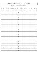 Plotting Coordinate Points (a-j) Math Worksheet With Answers