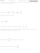 Math 205a Quiz 04 Worksheet - 2008