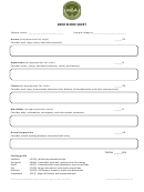 Beer Score Sheet Printable pdf