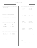 Chemistry Term 1 Review Worksheet With Answers