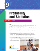 Probability And Statistics Worksheets Printable pdf