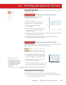 Modeling With Quadratic Functions Worksheet - Section 2.4