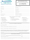 Physician Referral Form - Renaissance Home Health