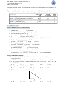 Undergraduate Admission Test Sample Question Paper - North South University Printable pdf