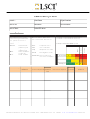 Job Hazard Analysis Form - Lsci, Lancaster Safety Consulting, Inc. Printable pdf